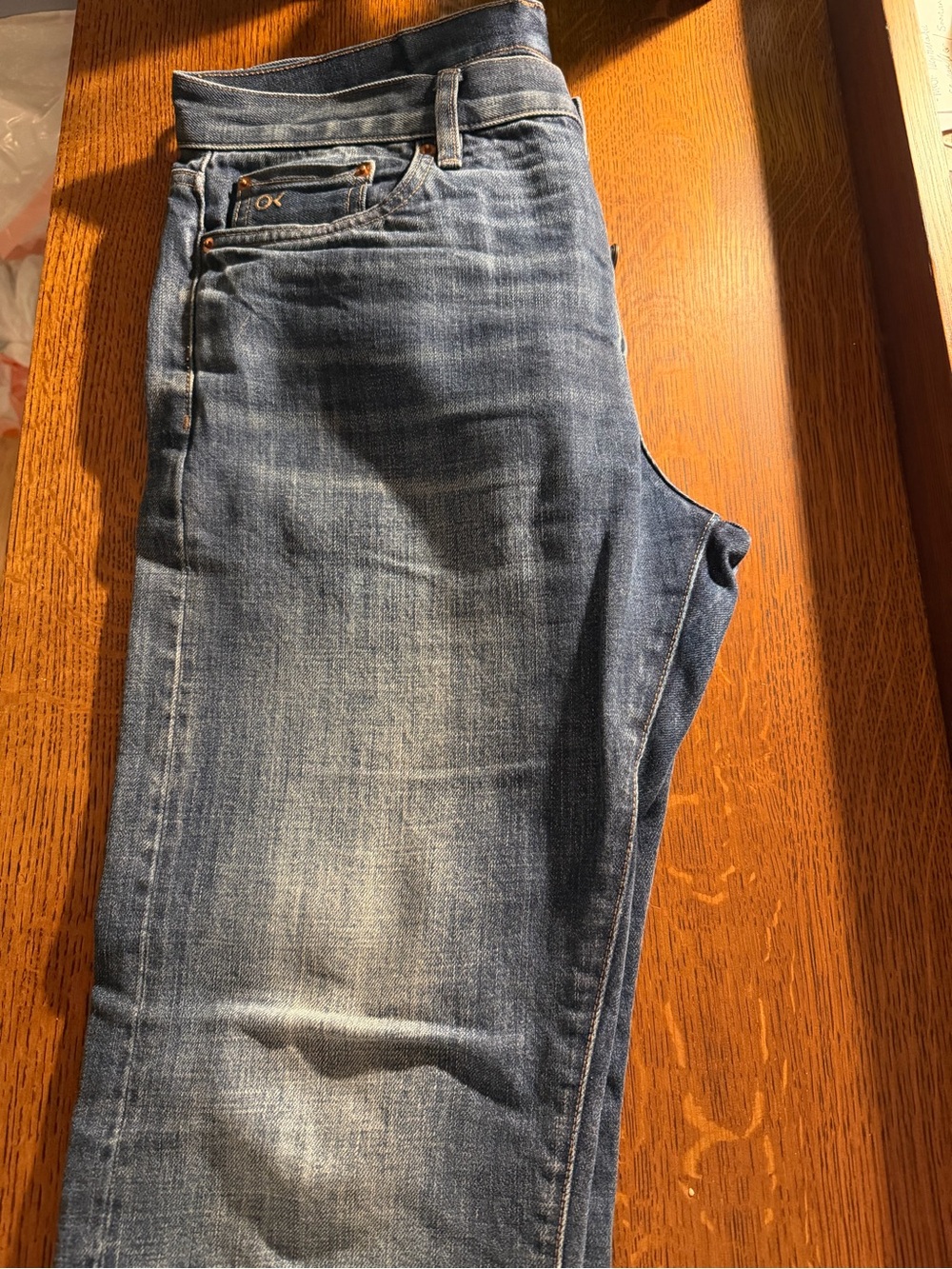 OUTERKNOWN S.E.A. Jeans Men’s Blue Straight Leg~33x30 - Picture 4 of 6